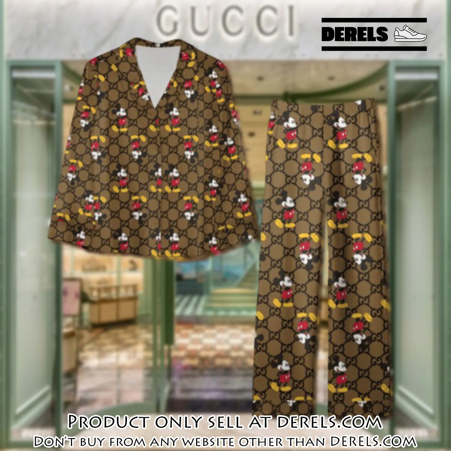 Trending luxury gc satin pajama set pjs1067 dr3444859